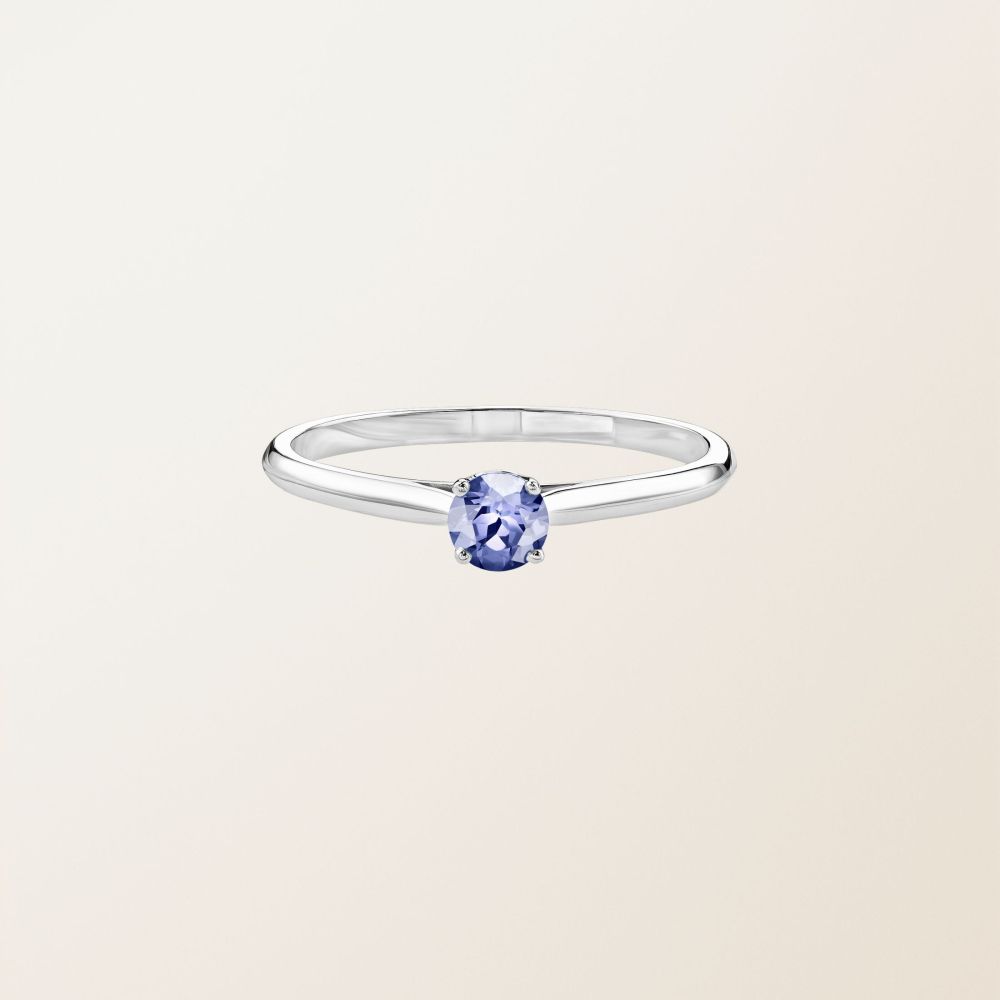 Ring Platinum Tanzanite Baby Lady 2