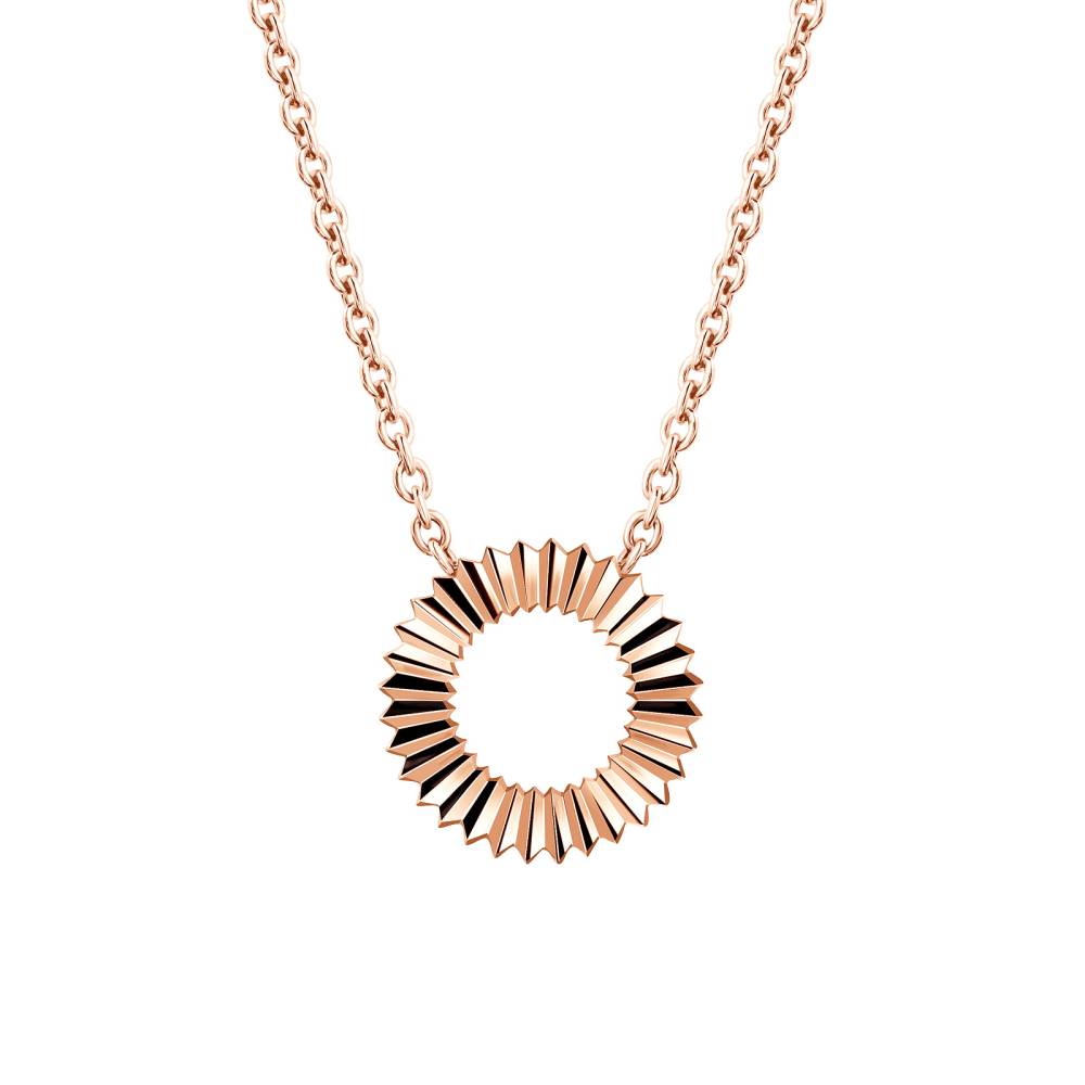 Pendant Rose gold Entaille Rayons 2