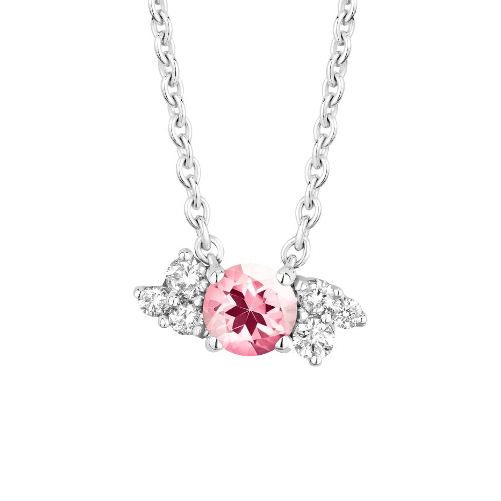 Pendant White gold Tourmaline and diamonds Baby EverBloom 2