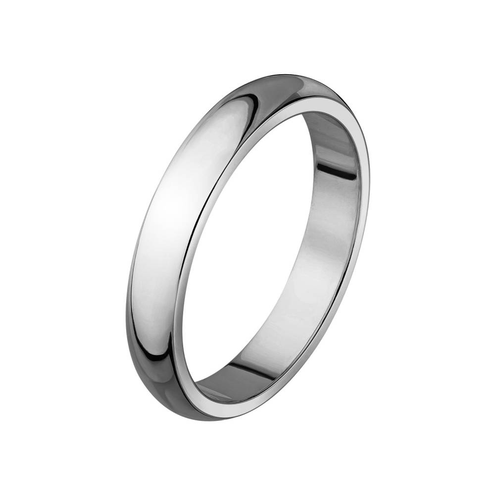 Wedding band Black gold Gaillon 4 mm 2