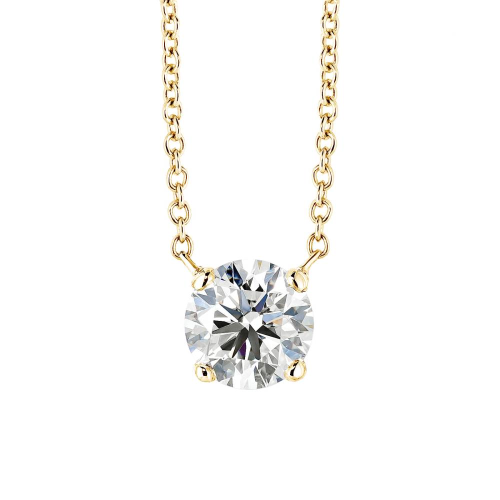 Pendant Yellow gold Diamond Lady XXL 2