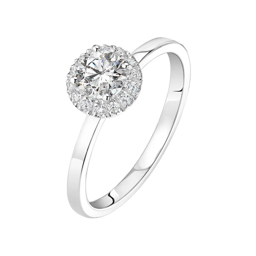 Ring White gold Diamond Rétromantique M 2