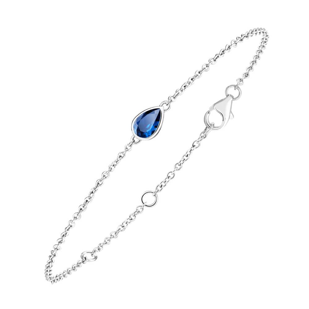 Bracelet White gold Sapphire Gemmyorama 2