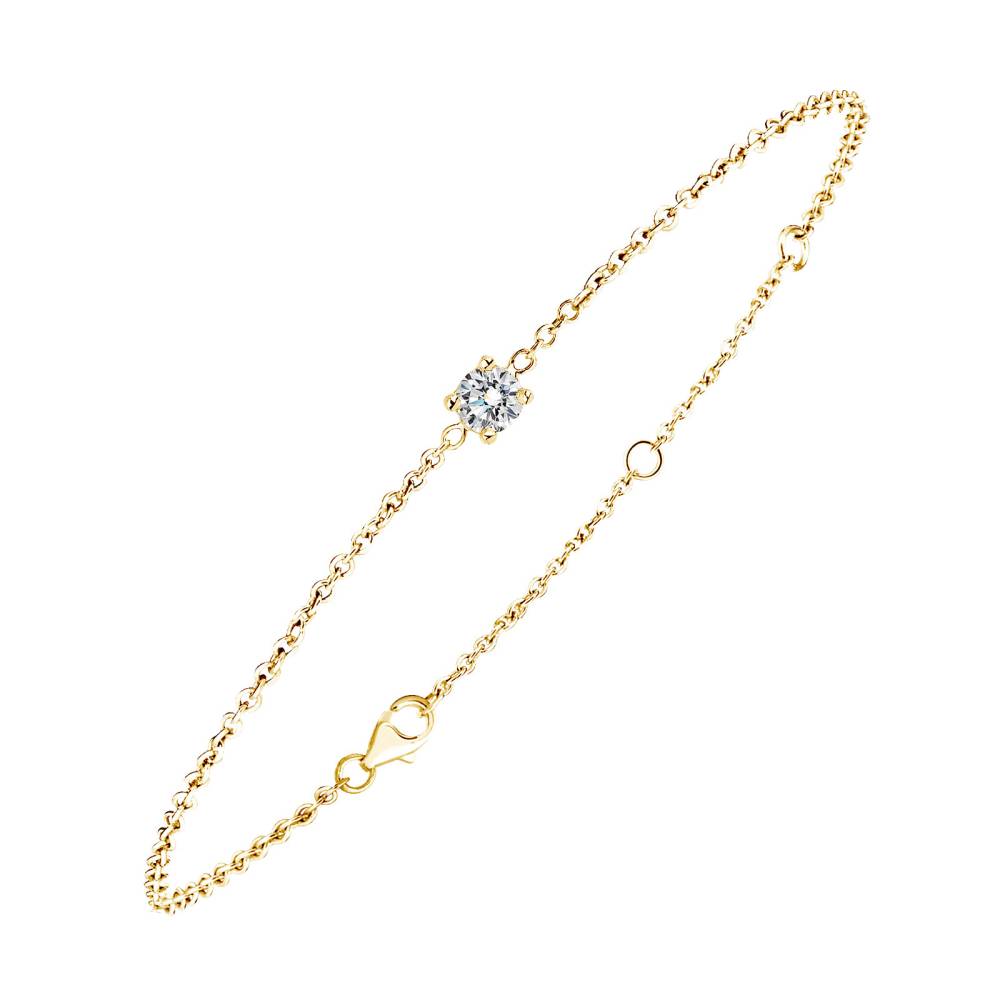 Bracelet Yellow gold Diamond Lady 2