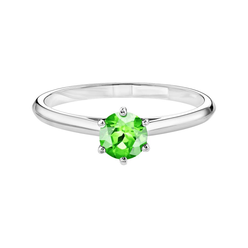 Ring Platinum Tsavorite Little Lady 2