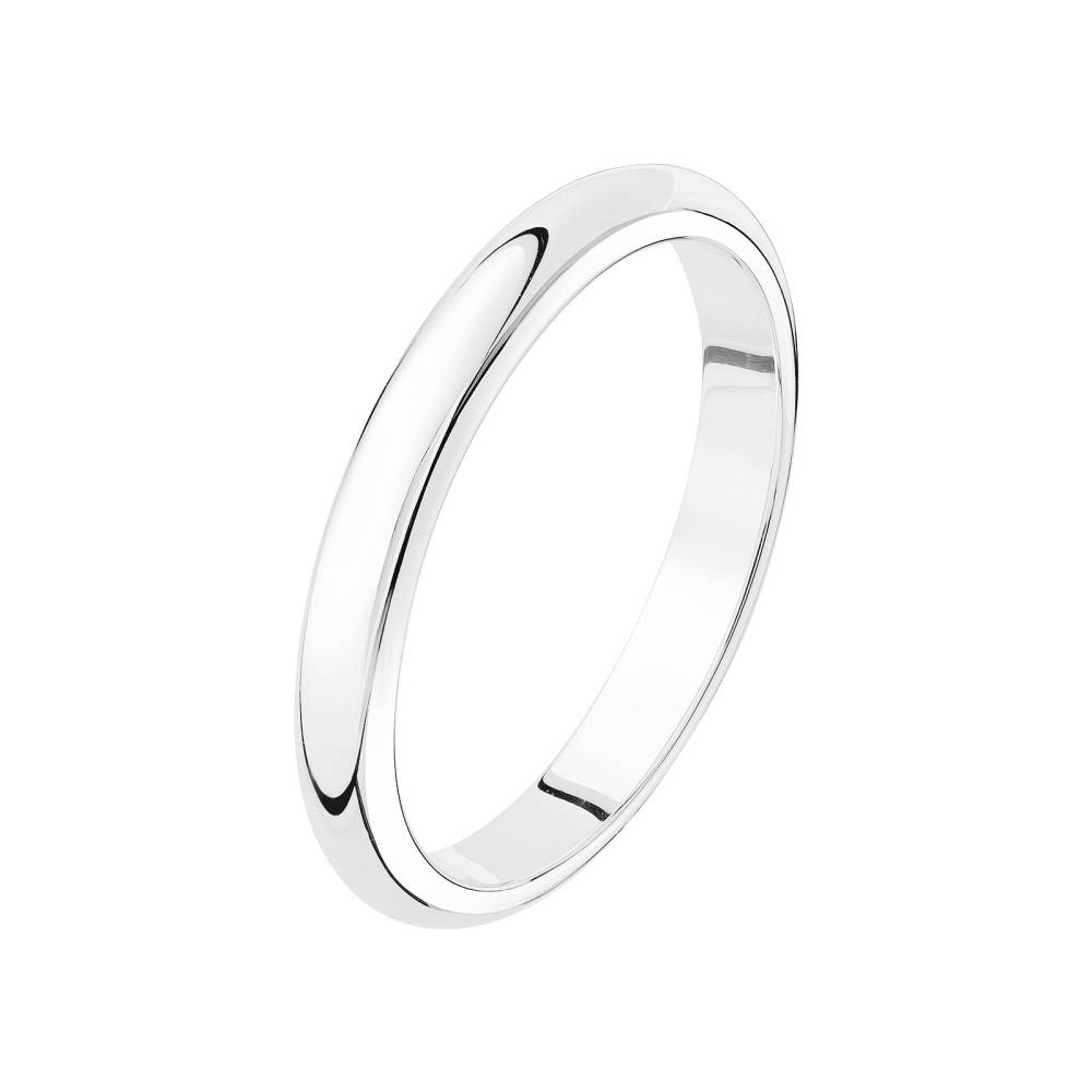 Wedding band Platinum Gaillon 3 mm 2