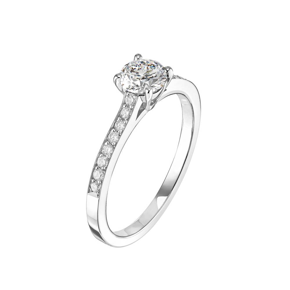 Ring White gold Diamond Little Lady Pavée 2