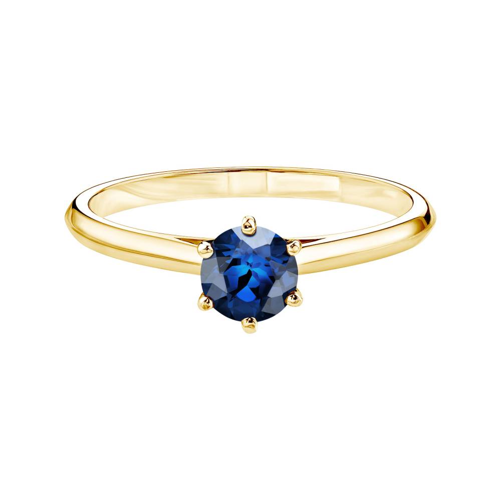 Ring Gelbgold Saphir Little Lady 2