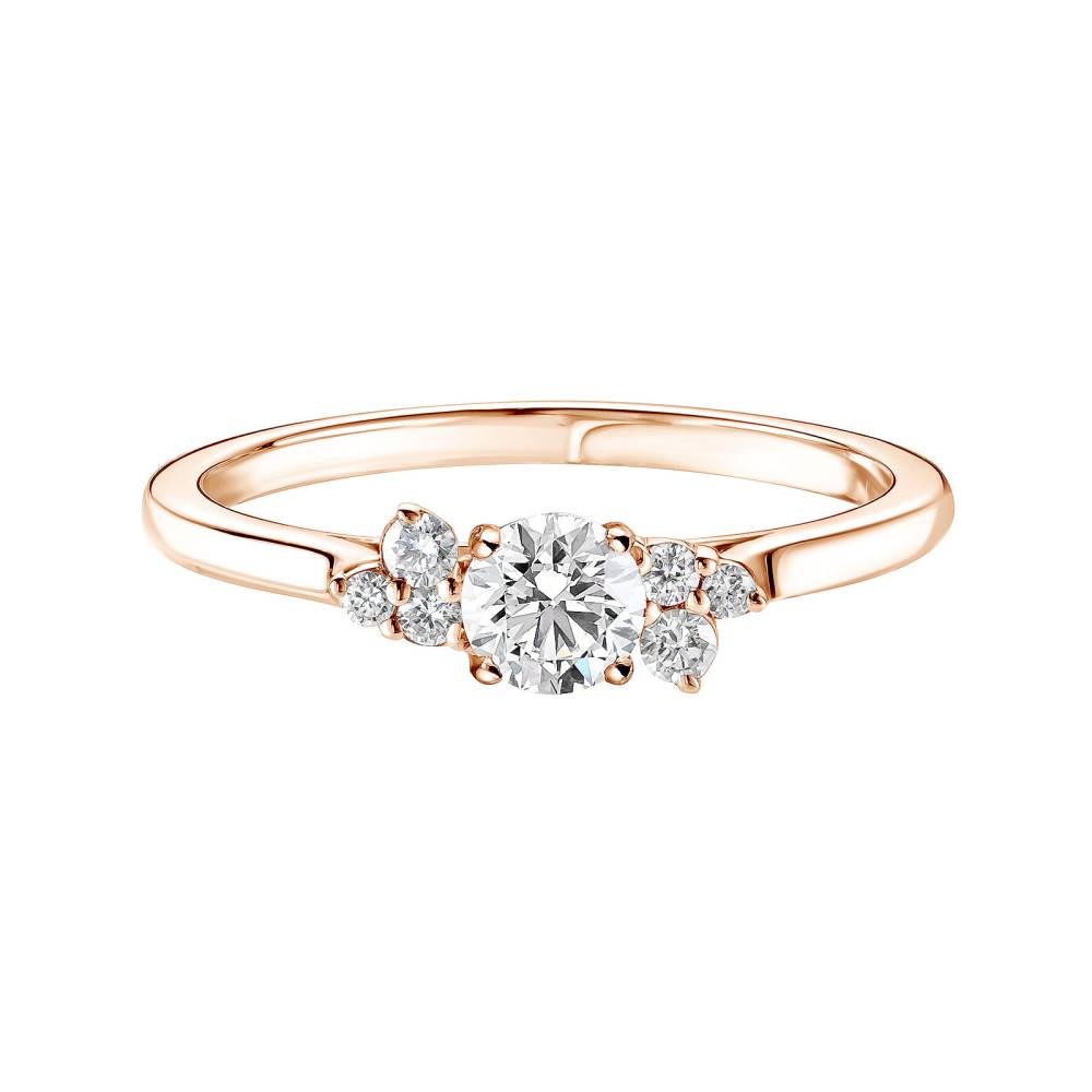 Bague Or rose Diamant Baby EverBloom 0,4 ct 2