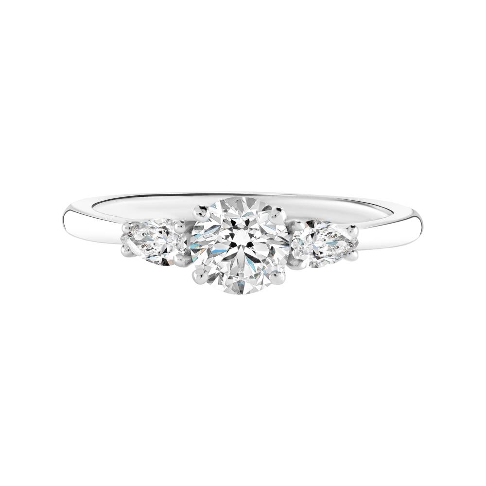 Ring White gold Diamond Little Lady Duo de Poires 2