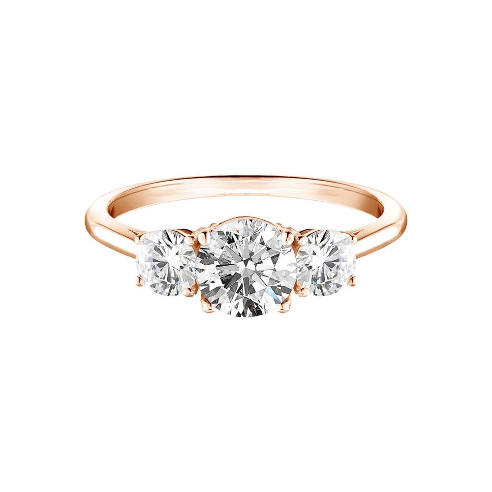 Ring Roségold Diamant Little Lady Duo 2