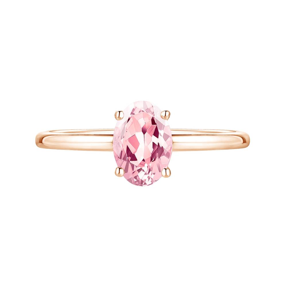 Ring Rose gold Tourmaline Lady Ovale 2