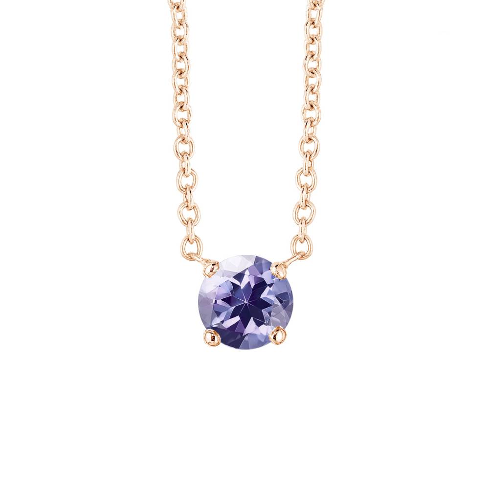 Pendant Rose gold Tanzanite Lady XL 2