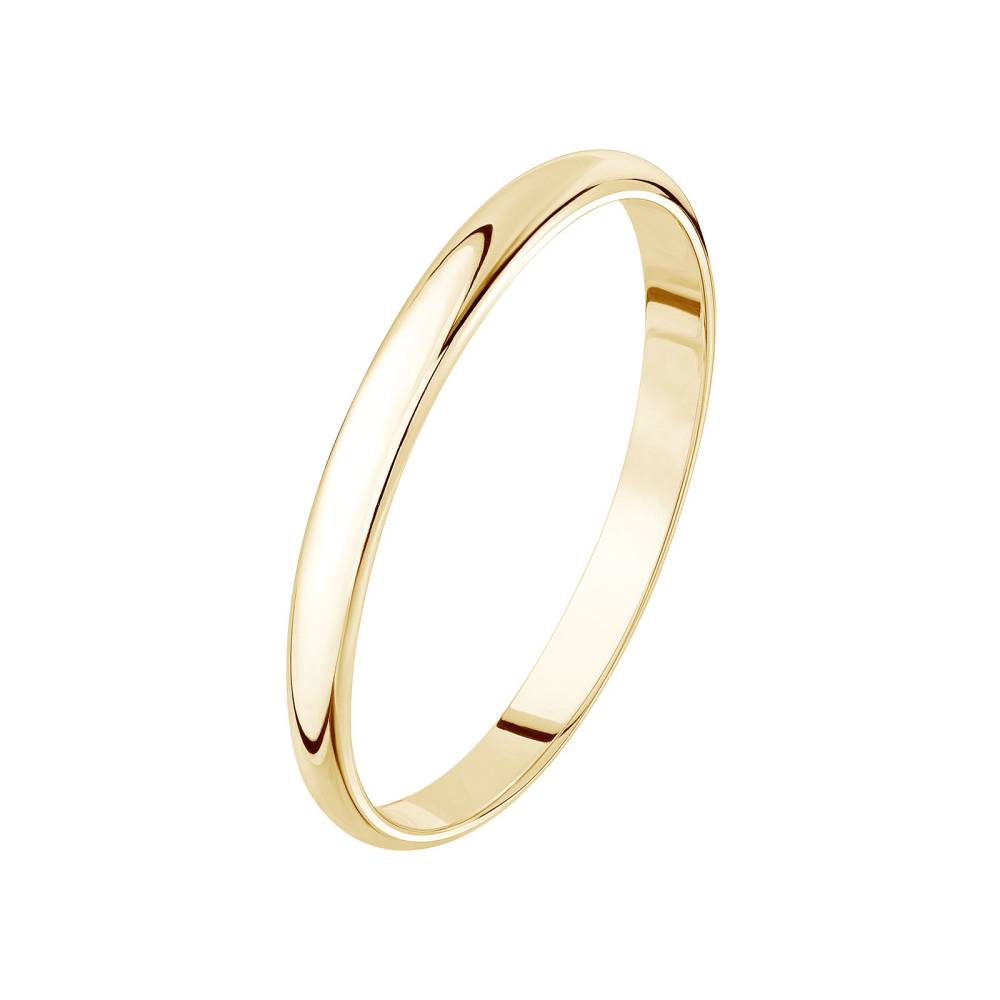 Wedding band Yellow gold St-Germain 2 mm 2