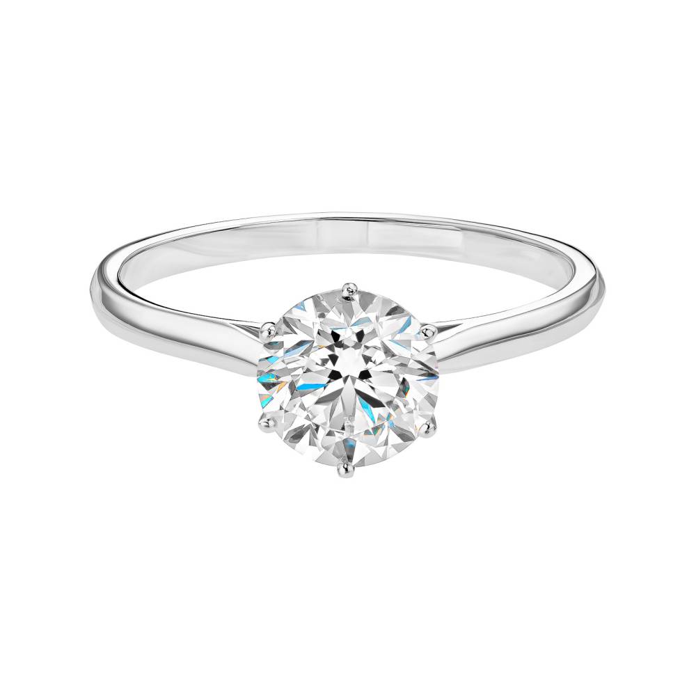 Ring Weißgold Diamant Lady 1 ct 2