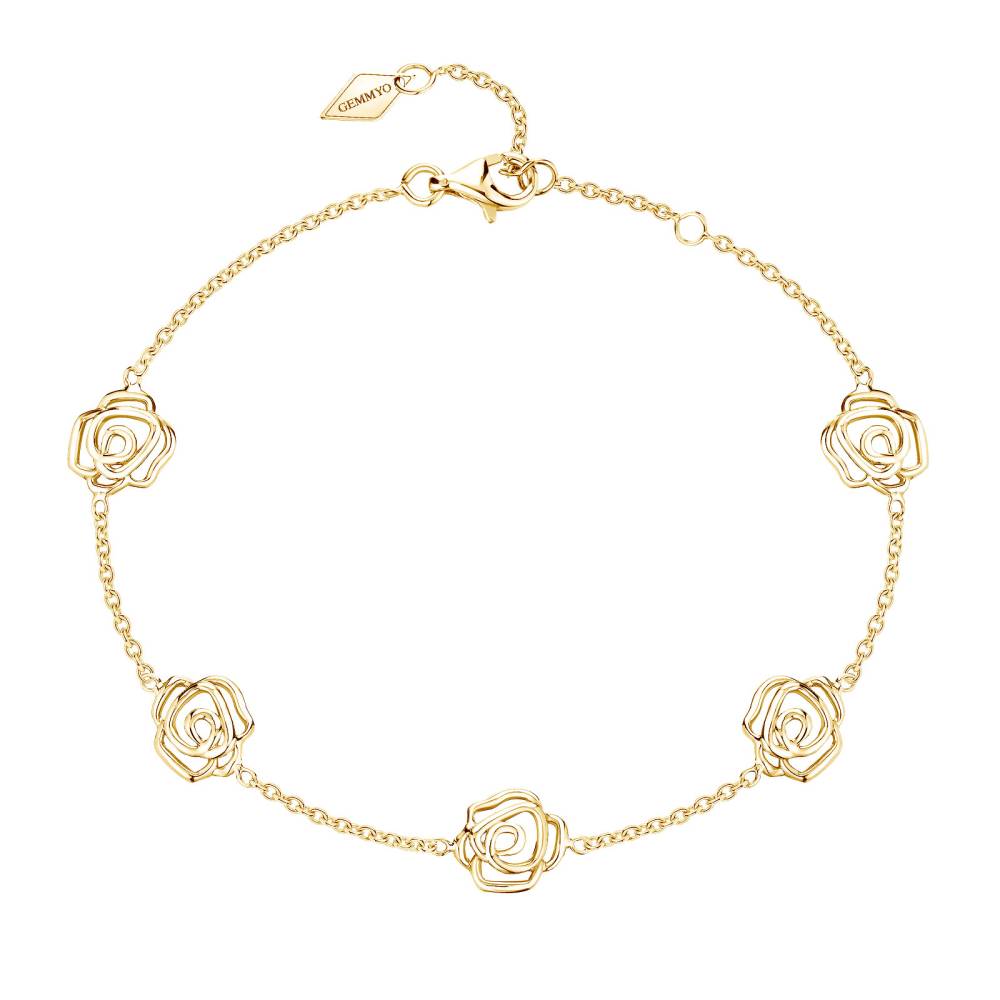 Bracelet Yellow gold PrimaRosa Multi-motifs 2