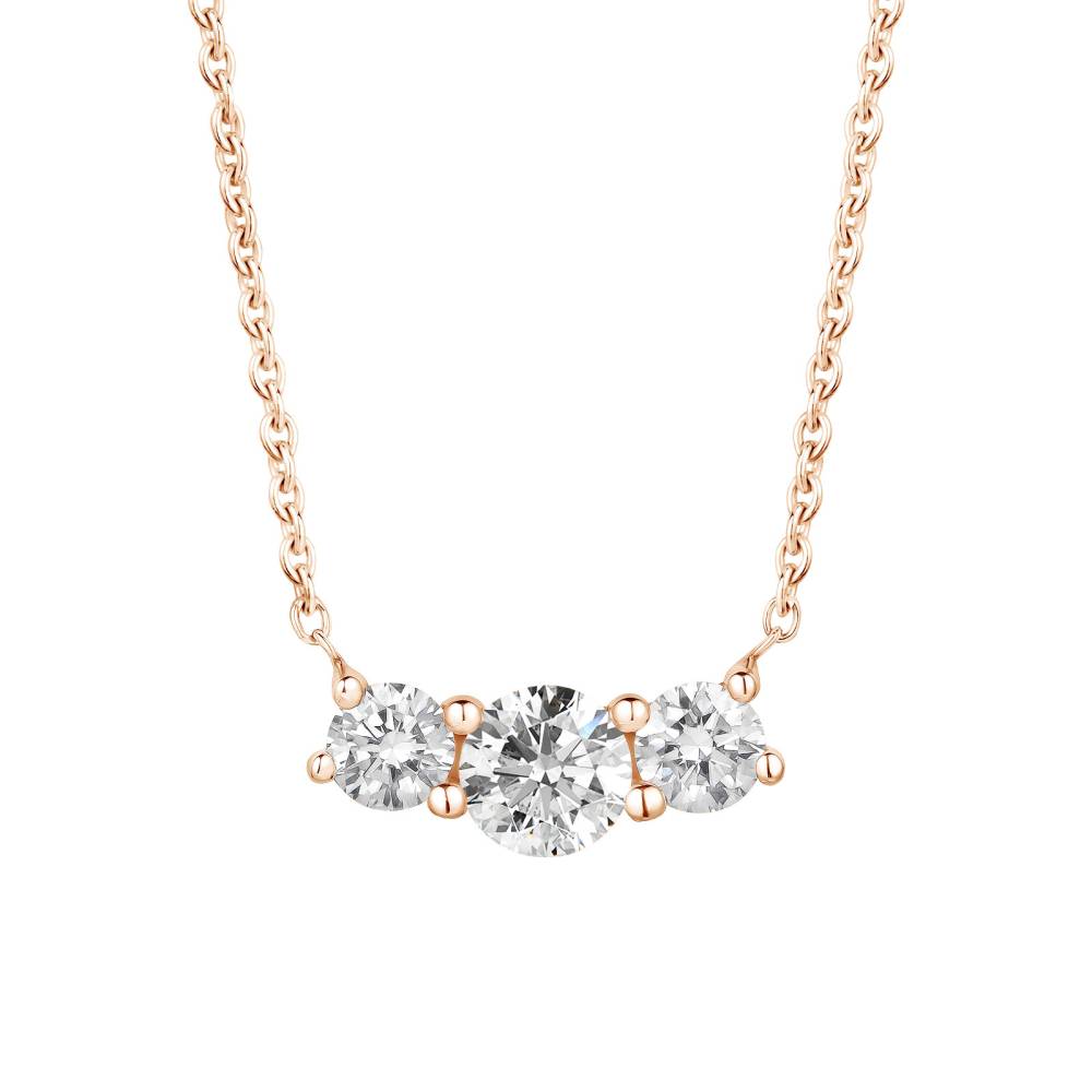 Anhänger Roségold Diamant Lady Duo 2