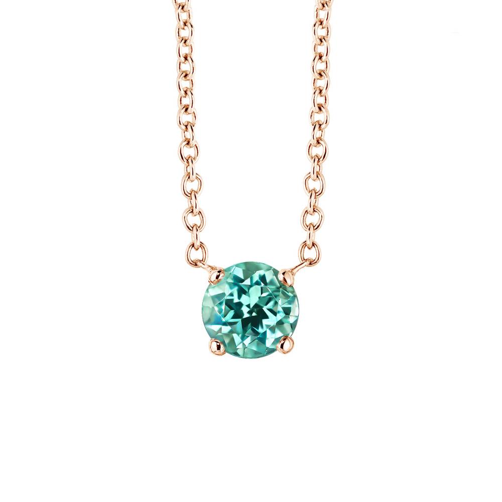 Pendentif Or rose Tourmaline Mint Lady XL 2