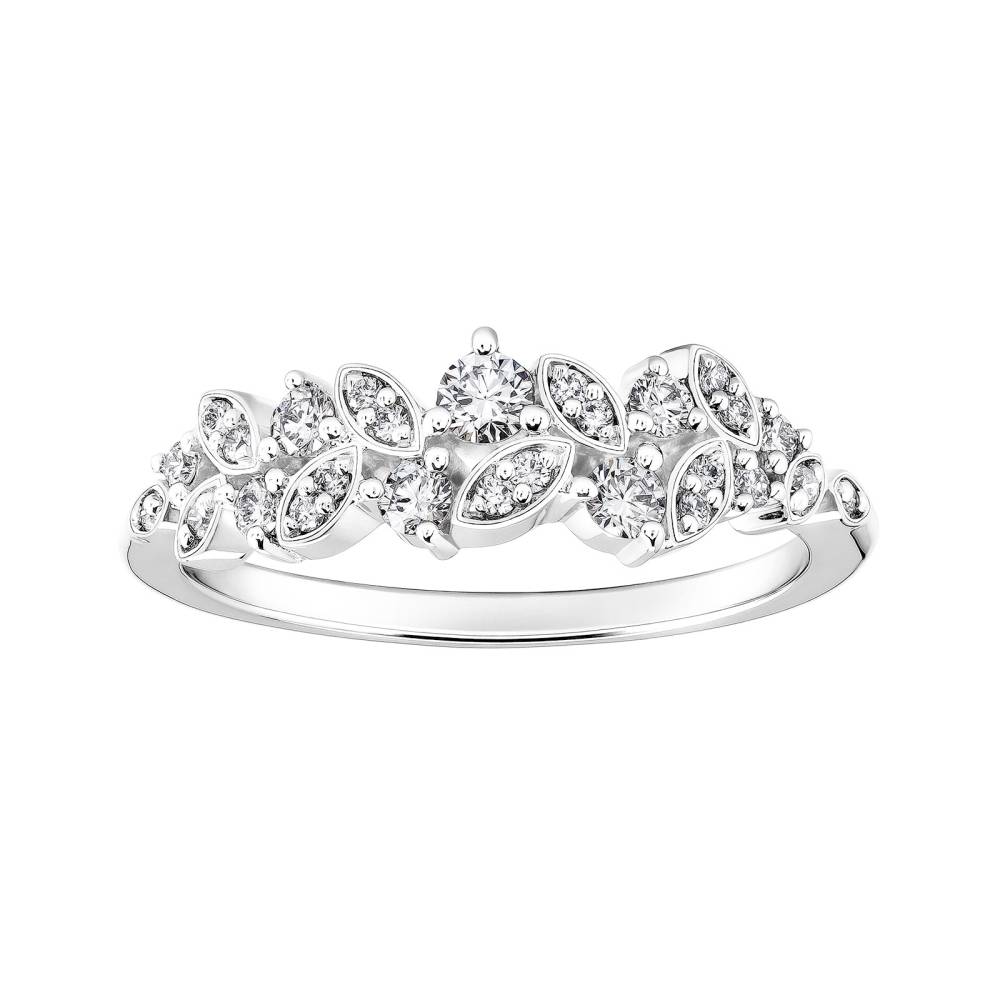 Wedding band White gold Diamond EverBloom 2