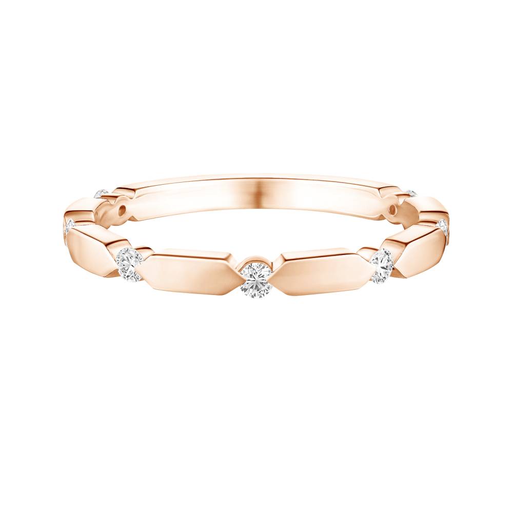 Ring Rose gold Diamond MET S 2