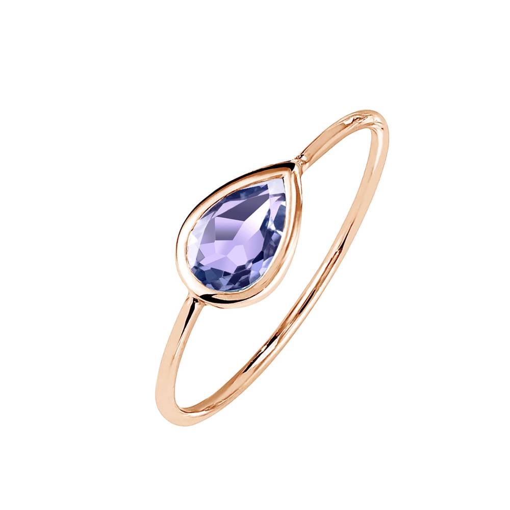 Bague Or rose Tanzanite Gemmyorama 2