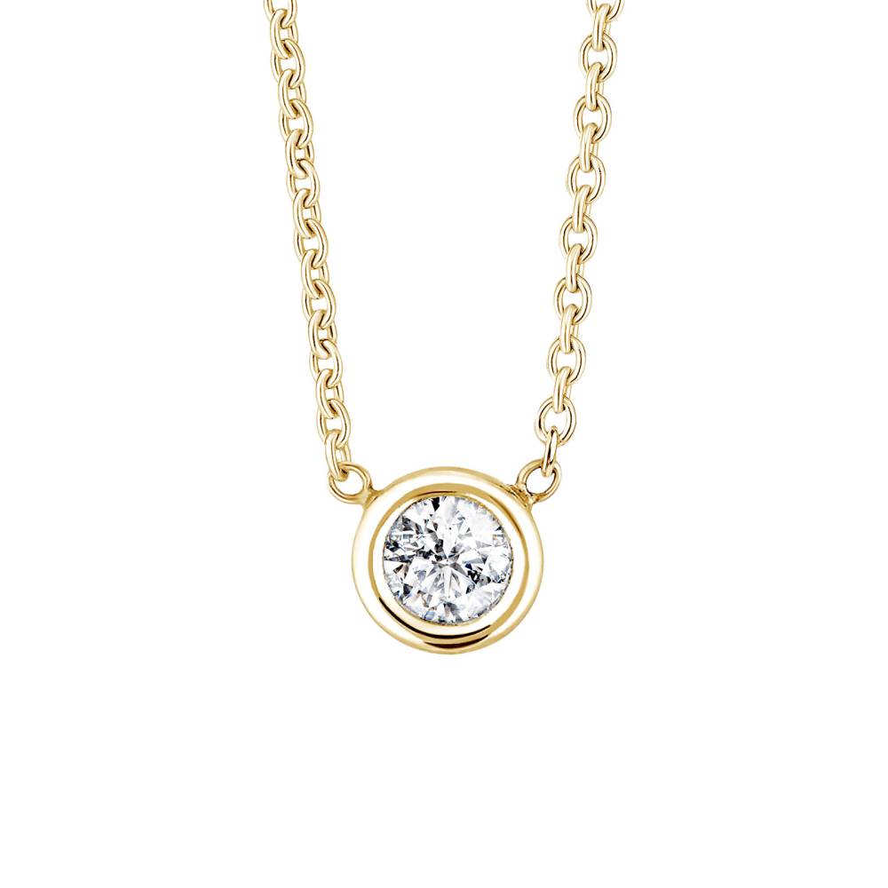 Pendant Yellow gold Diamond Gemmyorama Diamant 2