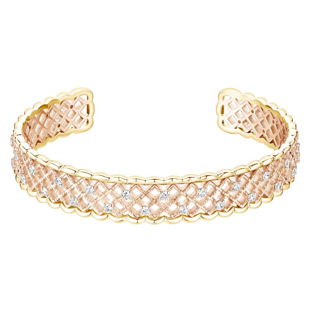 Bracelet Or rose et jaune Diamant RétroMilano 2