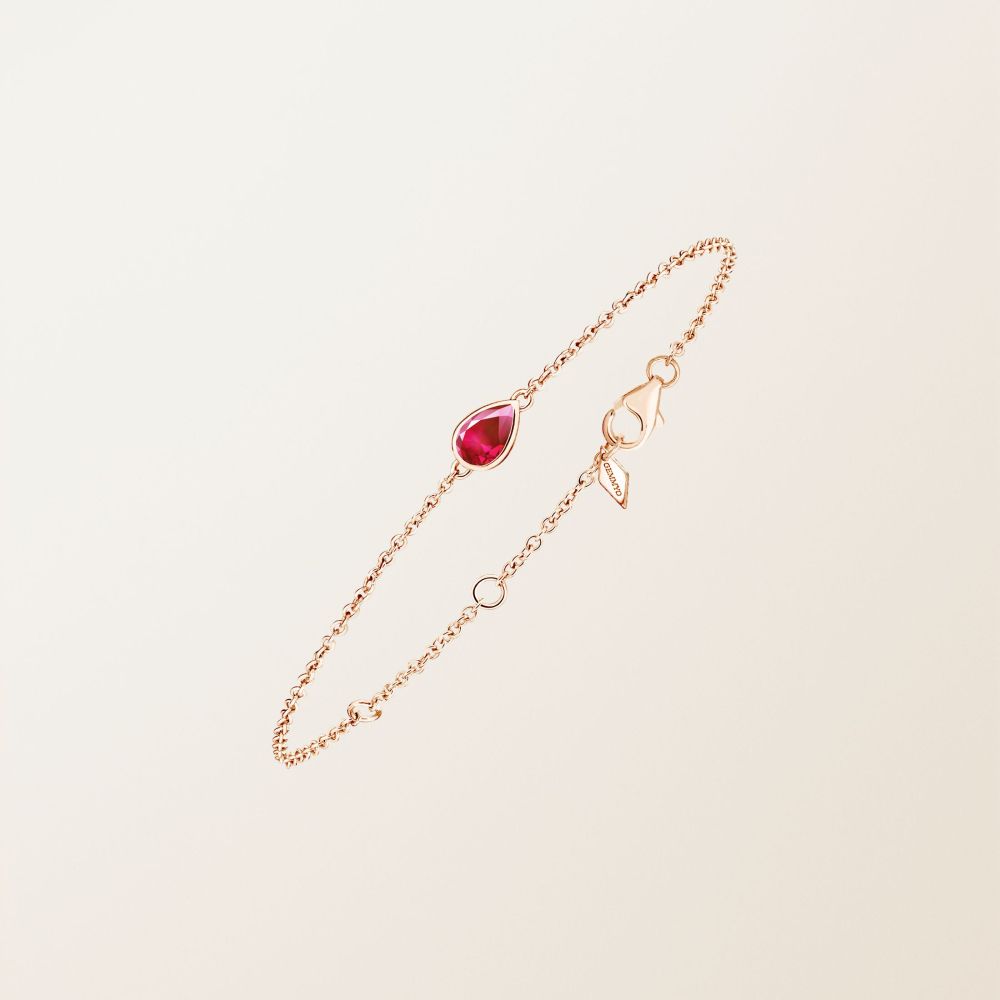 Bracelet Rose gold Ruby Gemmyorama 2