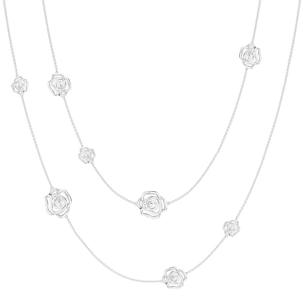 Necklace White gold PrimaRosa 2