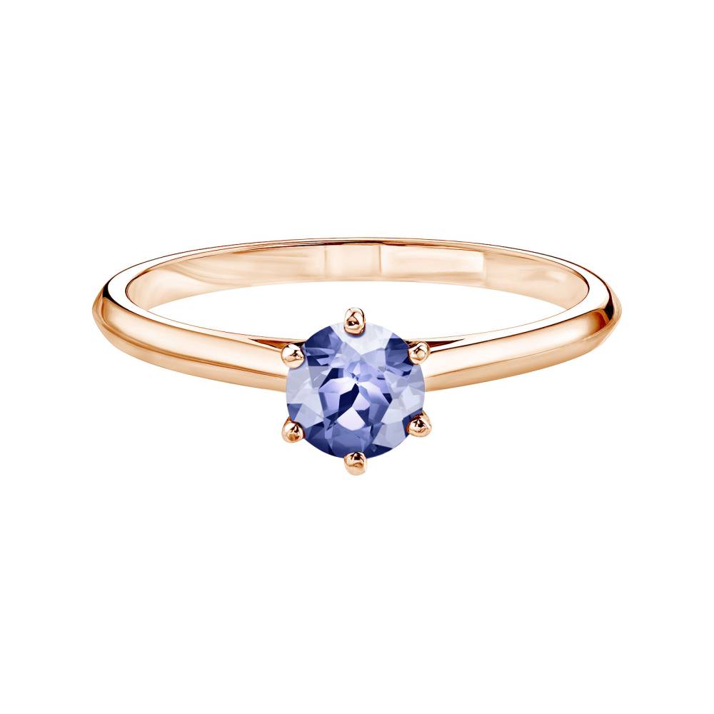 Bague Or rose Tanzanite Little Lady 2