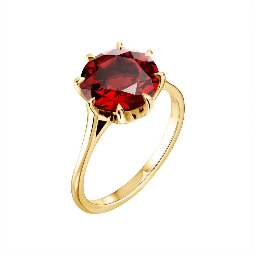 Ring Yellow gold Garnet Céleste 2