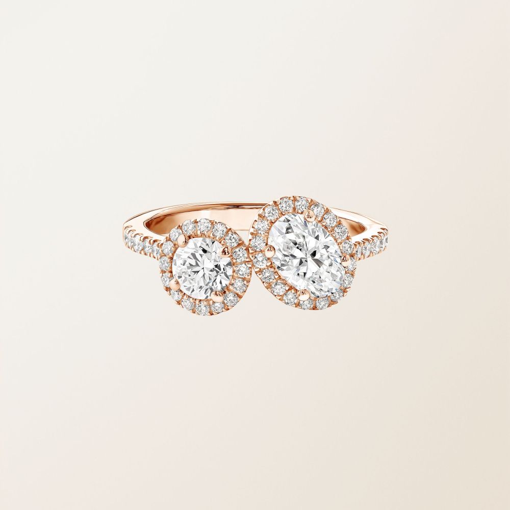Ring Roségold Diamant AlterEgo Ovale L 2
