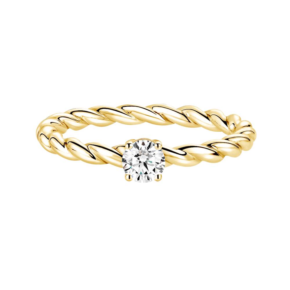 Ring Gelbgold Diamant Capucine 4 mm 2