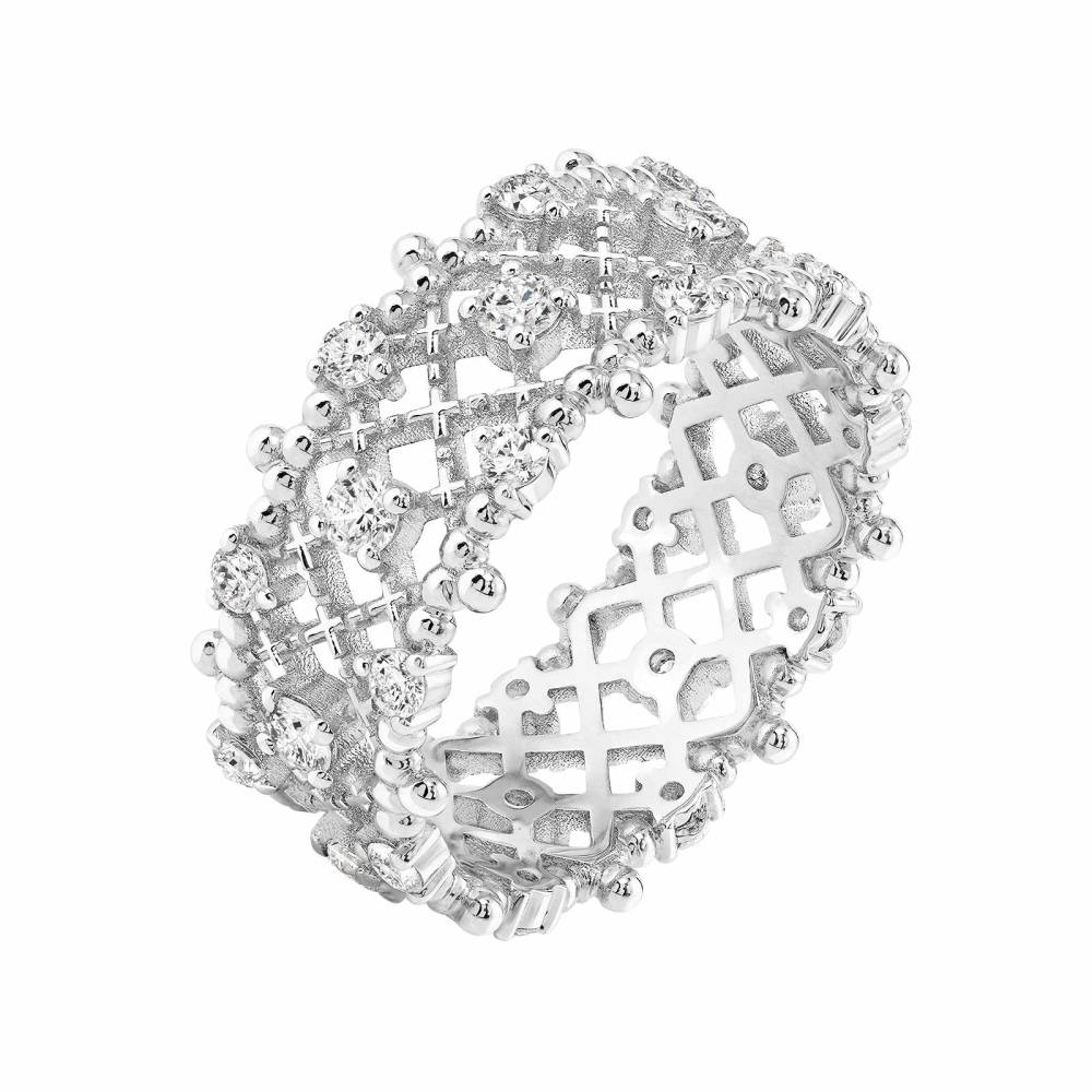 Bague Or blanc Diamant Little RétroMilano Prima 2