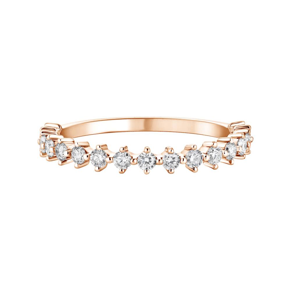 Ring Rose gold Diamond Paris 1901 S 2