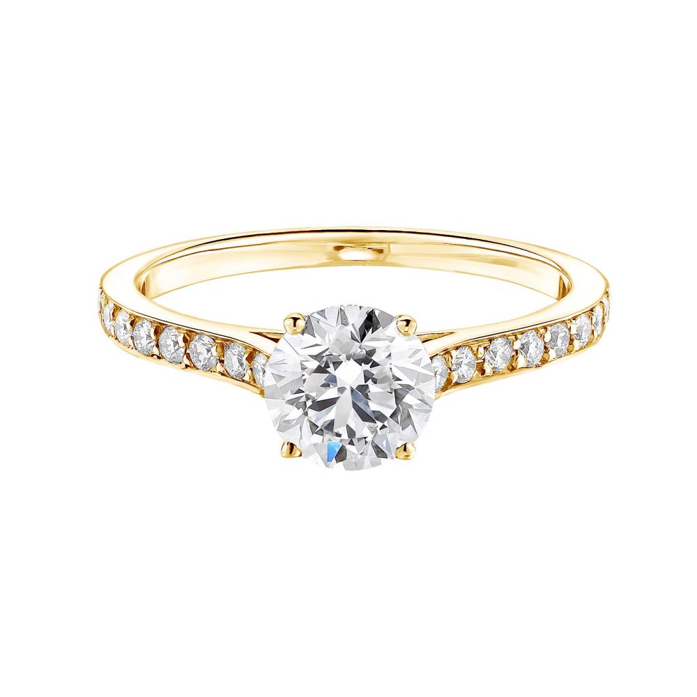 Ring Gelbgold Diamant Lady Pavée 1 ct 2