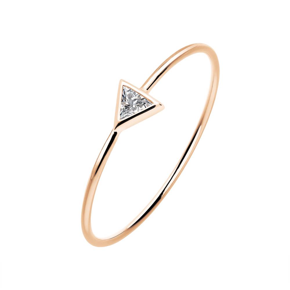 Ring Roségold Diamant Gemmyorama Triangle 2