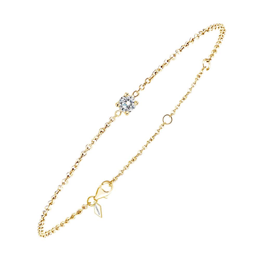 Bracelet Or jaune Diamant Lady 2