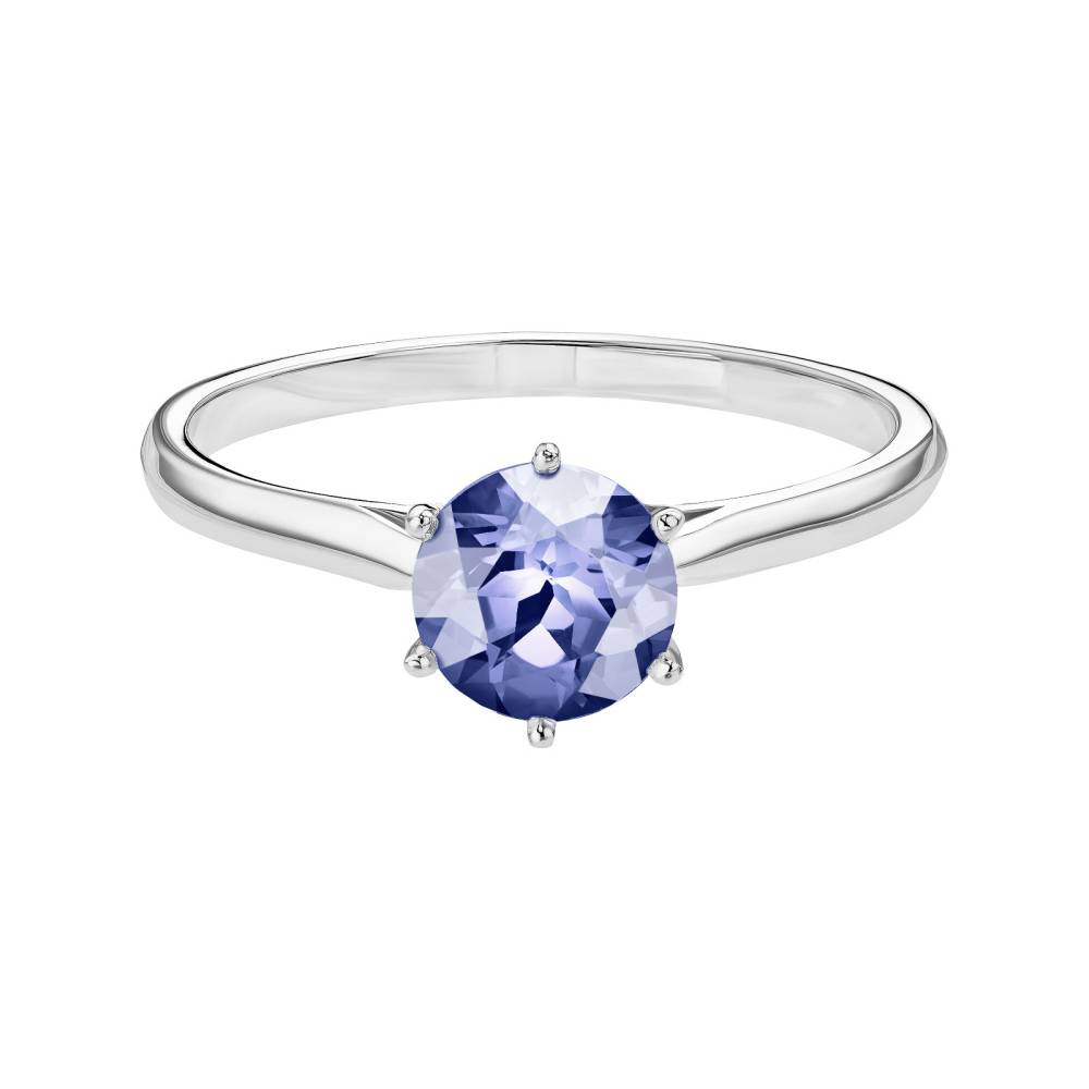 Ring White gold Tanzanite Lady 2