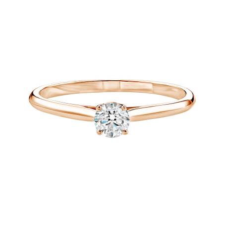 Baby Lady Rose Gold Diamond Ring