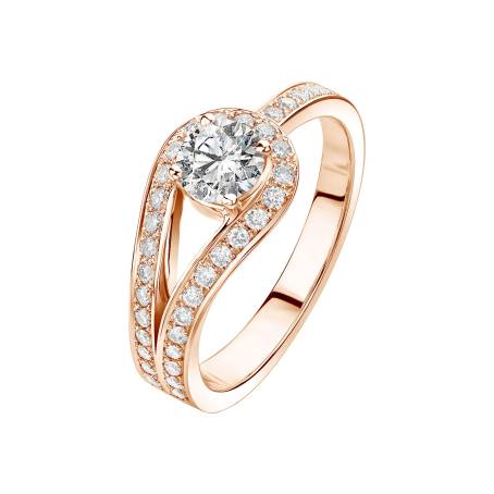 Romy Rose Gold Diamond Ring