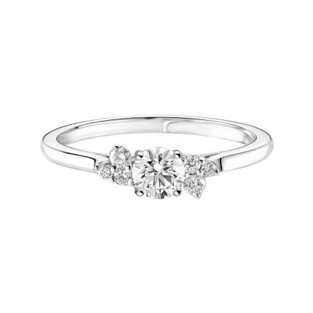 Bague Or blanc 18 cts Diamant Baby EverBloom 0,4 ct