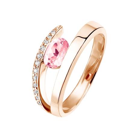 Ananta Rose Gold Tourmaline Ring