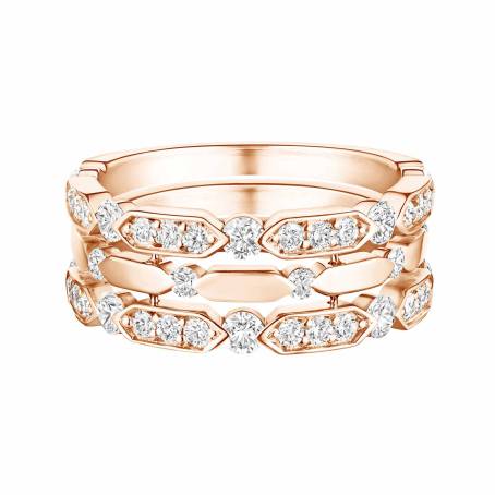MET Prima Rose Gold Diamond Ring