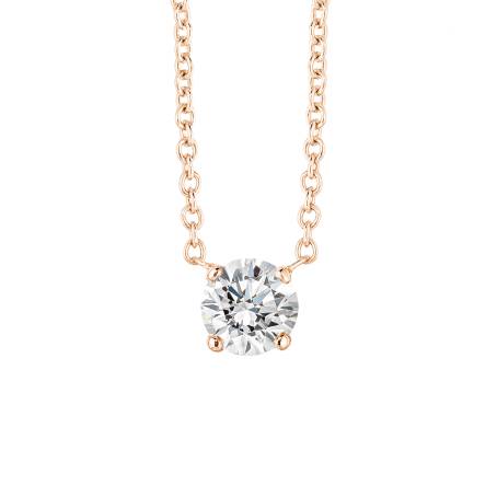 Lady XL Rose Gold Diamond Pendant