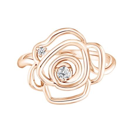 PrimaRosa Duo Rose Gold Diamond Ring