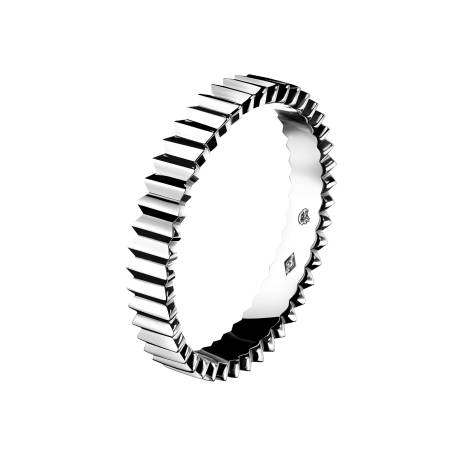 Entaille S White Gold  Ring