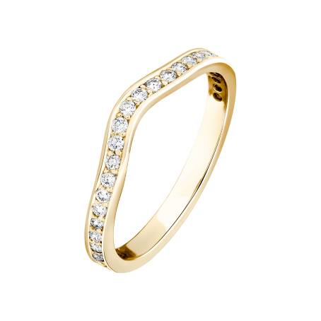Madame Yellow Gold Diamond Ring