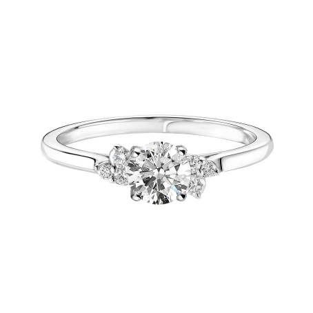 Bague Or blanc 18 cts Diamant Baby EverBloom 5 mm