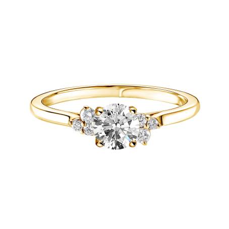 Bague Or jaune 18 cts Diamant Baby EverBloom 5 mm